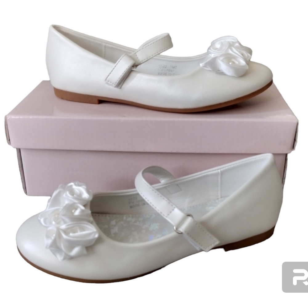 Parrosoo Zapatos de vestir para niñas, zapatos Mary Jane, zapatos planos de ball